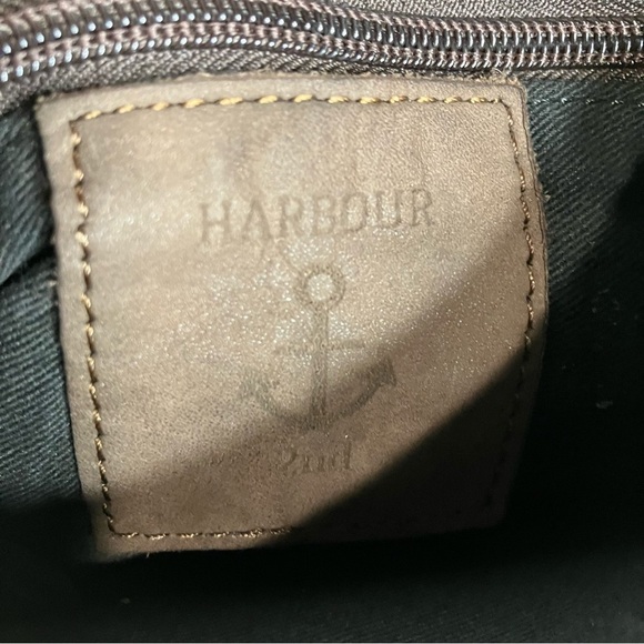 Anthropologie Harbour 2nd Luna Crossbody bag brown leather small mini bag - Picture 8 of 12